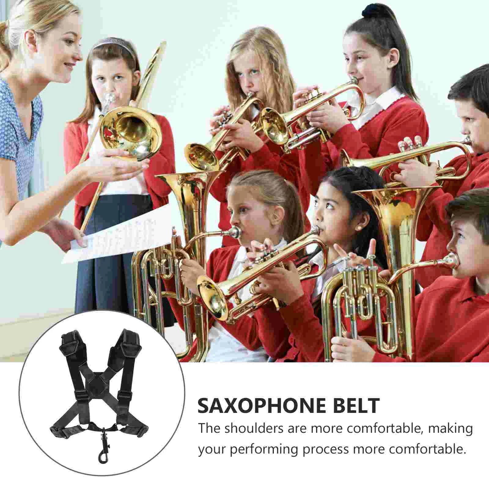 Saxophone Shoulders Strap Tenor Saxophone Strap Instrument Accessory