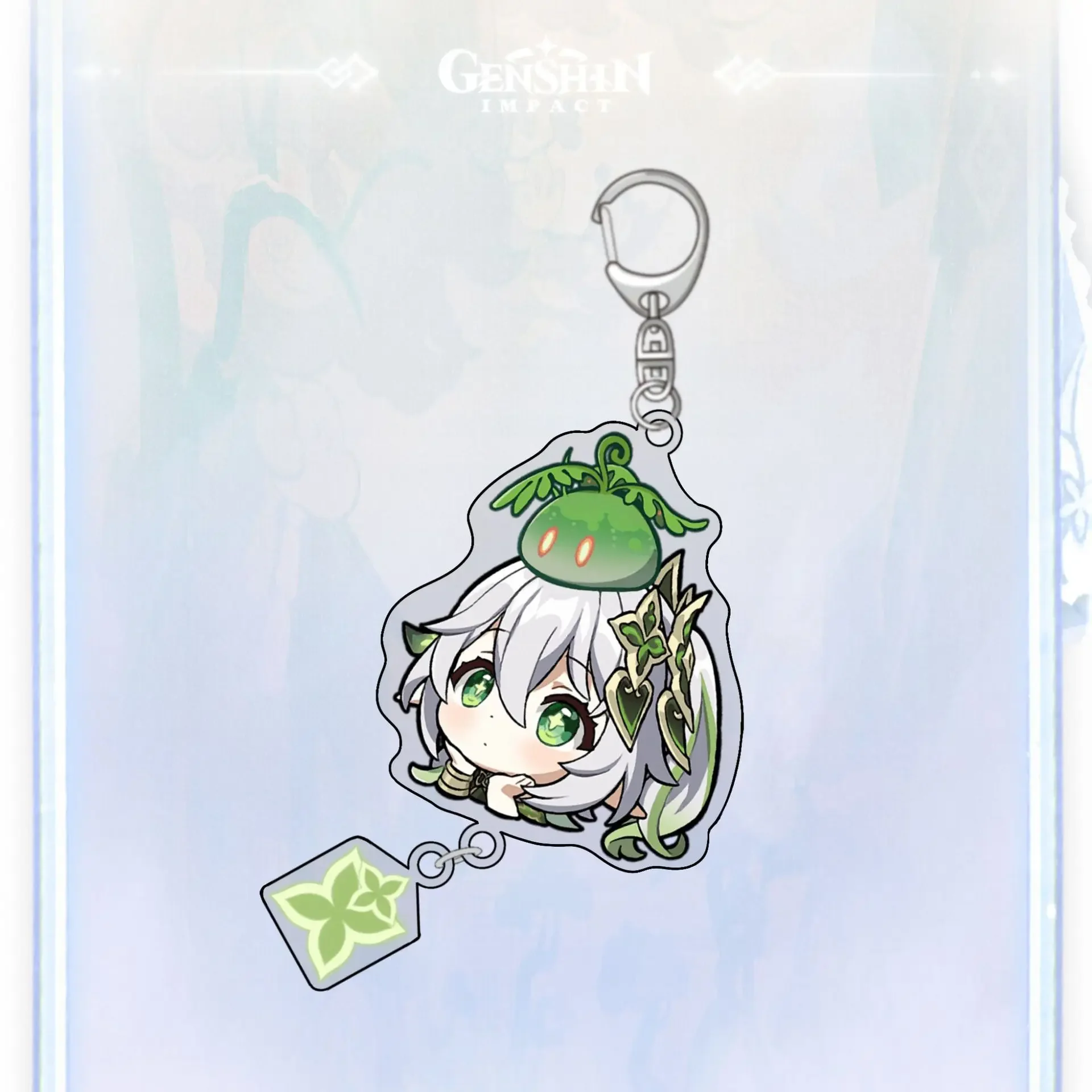 Anime Game Genshin Kunikuzushi Morax Kaeya Xiao Hu Tao Tartaglia Acrylic Keychain Badge Cartoon Cosplay Pendant Accessories image 4