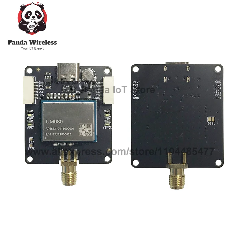 

EM-980D3 UM980 Высокоточный модуль UM980 для RTK GPS База Многочастотная плата Unicore GNSS VS F9P для RTsurveying и картографии