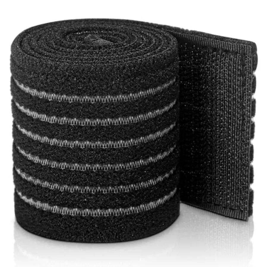 Ice Pack Strap Stretchable, Reusable Belt Extender Straps, Elastic Hook and Loop Extension Straps Add Length to Most Packs for