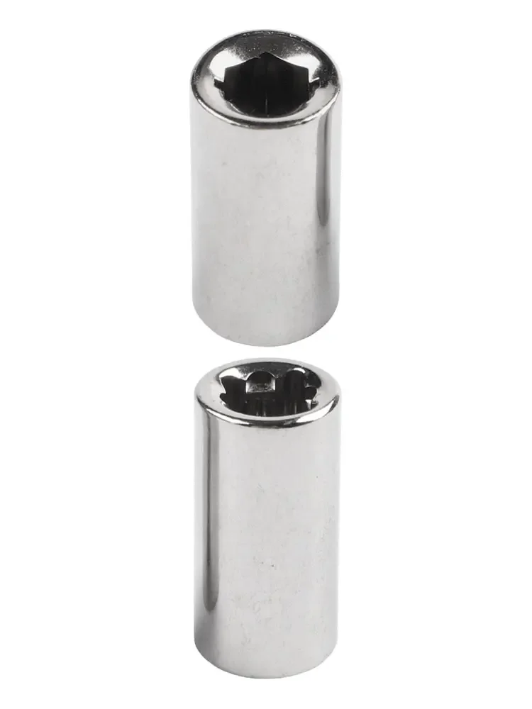 1 4 Inch Square Drive Converter 1 4 Square Drive To 1 4 6.35mm Bit Adapter Driver Adapter Strong Resistance Chamfer Converter