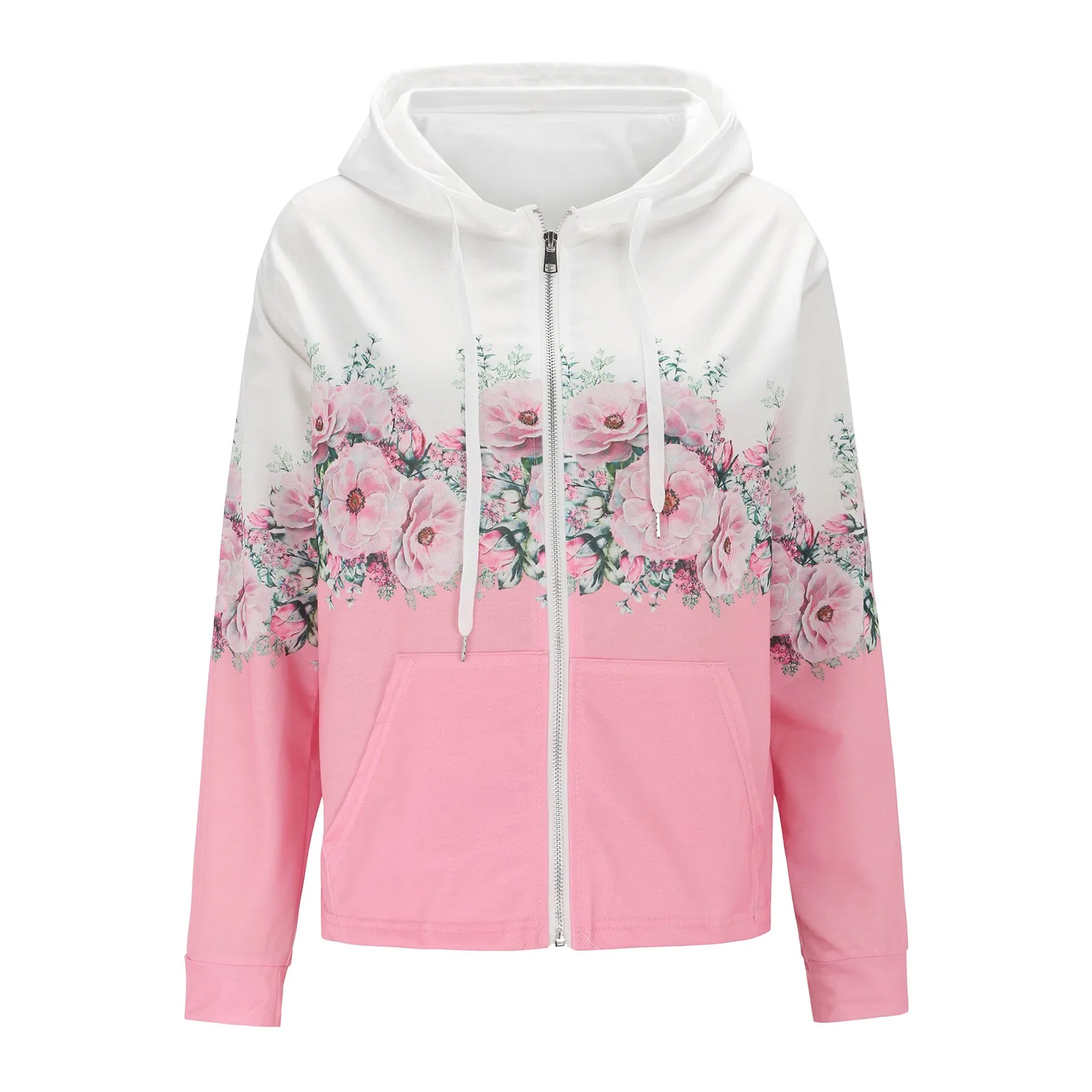 Womens Fall Fashion Women's Long Sleeve Floral Print Sweatshirt Long Sleeve Women's Sweatshirts Hoodies Sweatshirt Dress Women