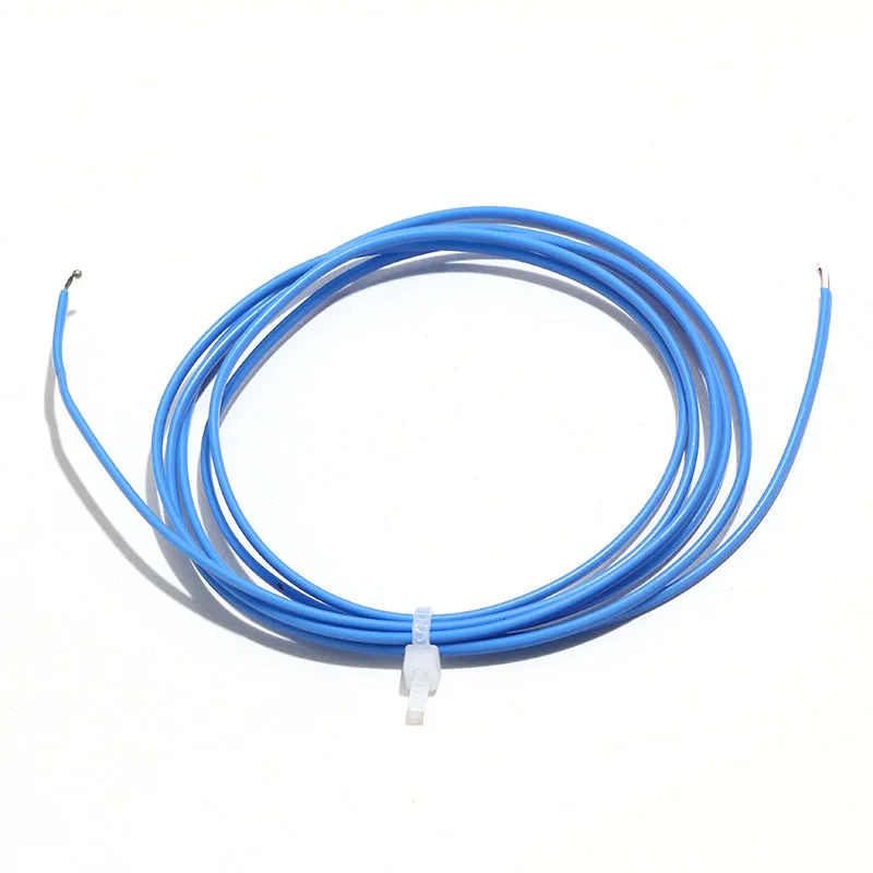 K/J/T Type Blue PTFE Twist Multi-core KX Compensation Thermocouple Temperature Sensing Line 2*0.3mm 2*0.5mm 2*7*0.2mm 1M