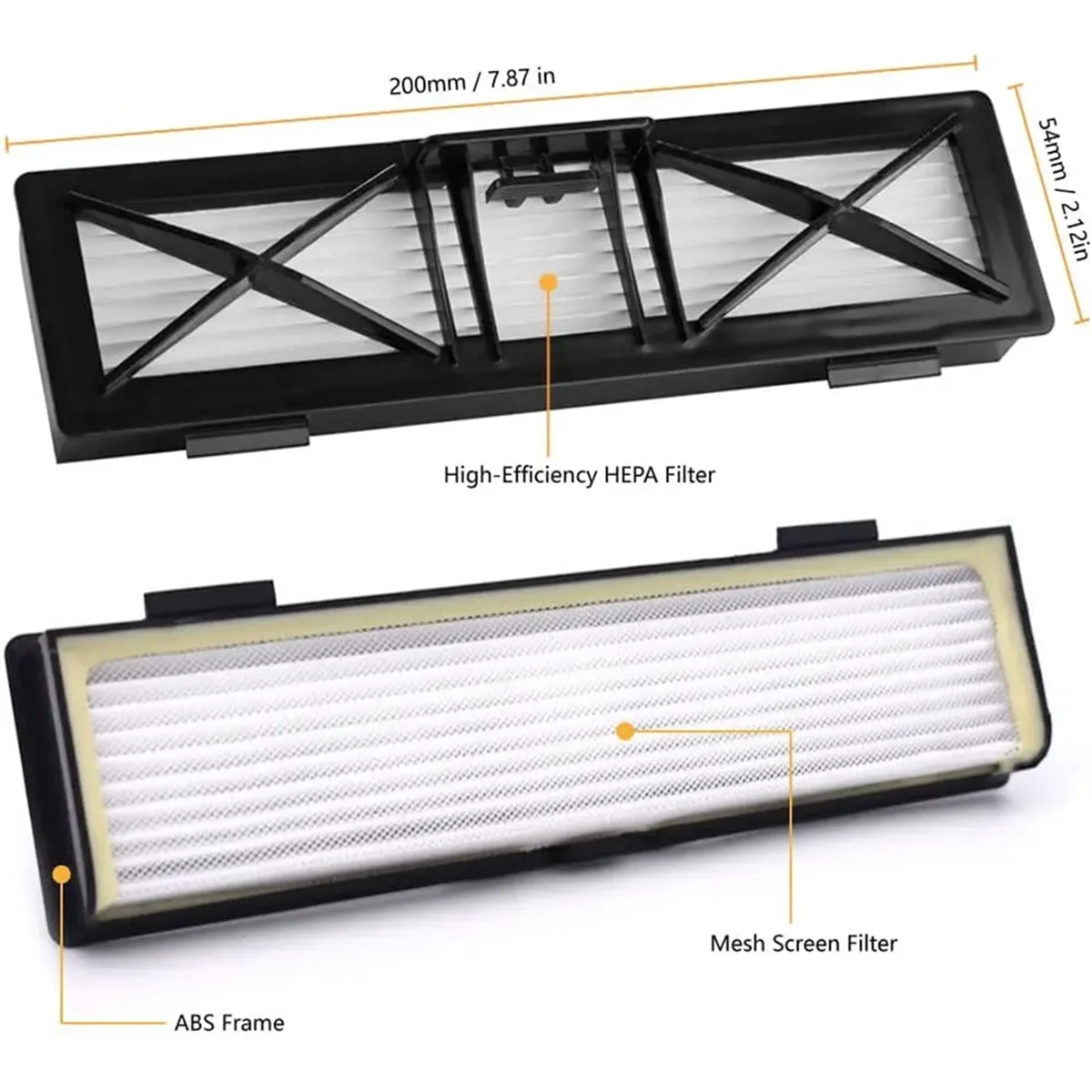 Filtre de rechange pour aspirateur Neato Botvac série connectée D3 D4 D5 D6 D7 D8 D9 D10 et série D D75 D80 D85