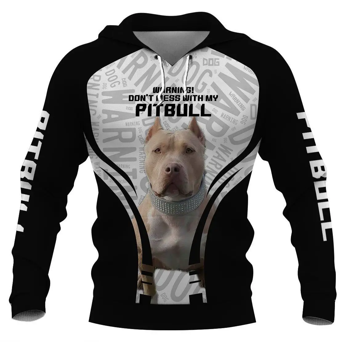 Pitbull-Warning/Rottweiler/Boxer/Dachshund Bluzy z nadrukiem 3D Kobiety Dla Mężczyzn Pulowery Street Tracksuit Love Dog Gift