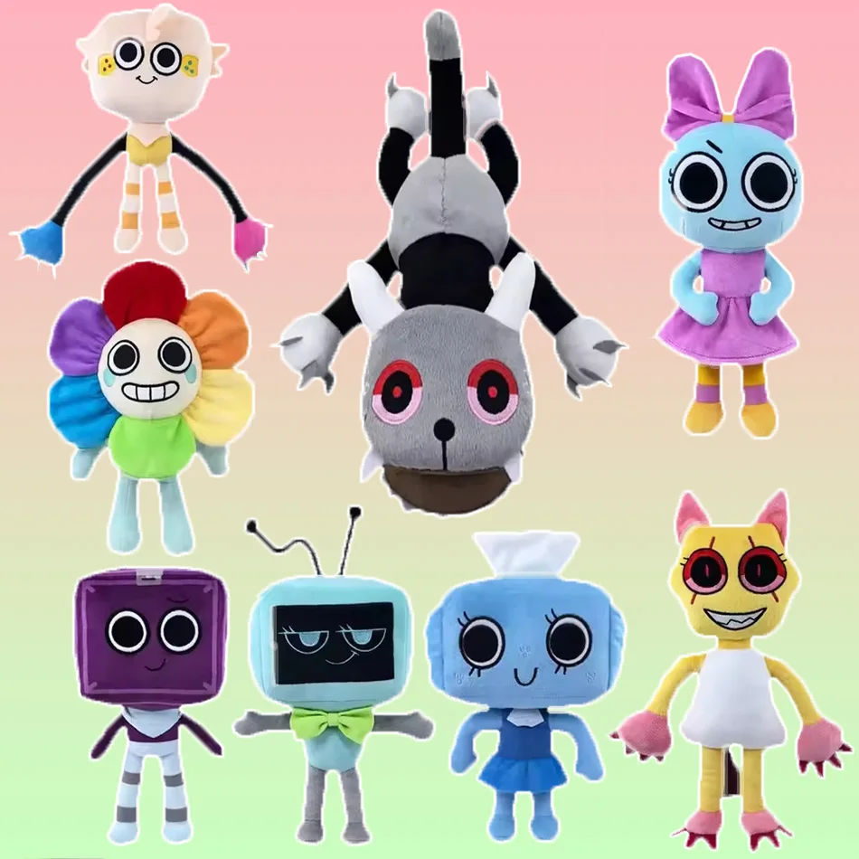 قطع داندي العالم أفخم لعبة اللعب داندي العالم الخردة محشوة بلوشي لعبة الرعب حصاة غامض الدمى هدايا عيد الميلاد