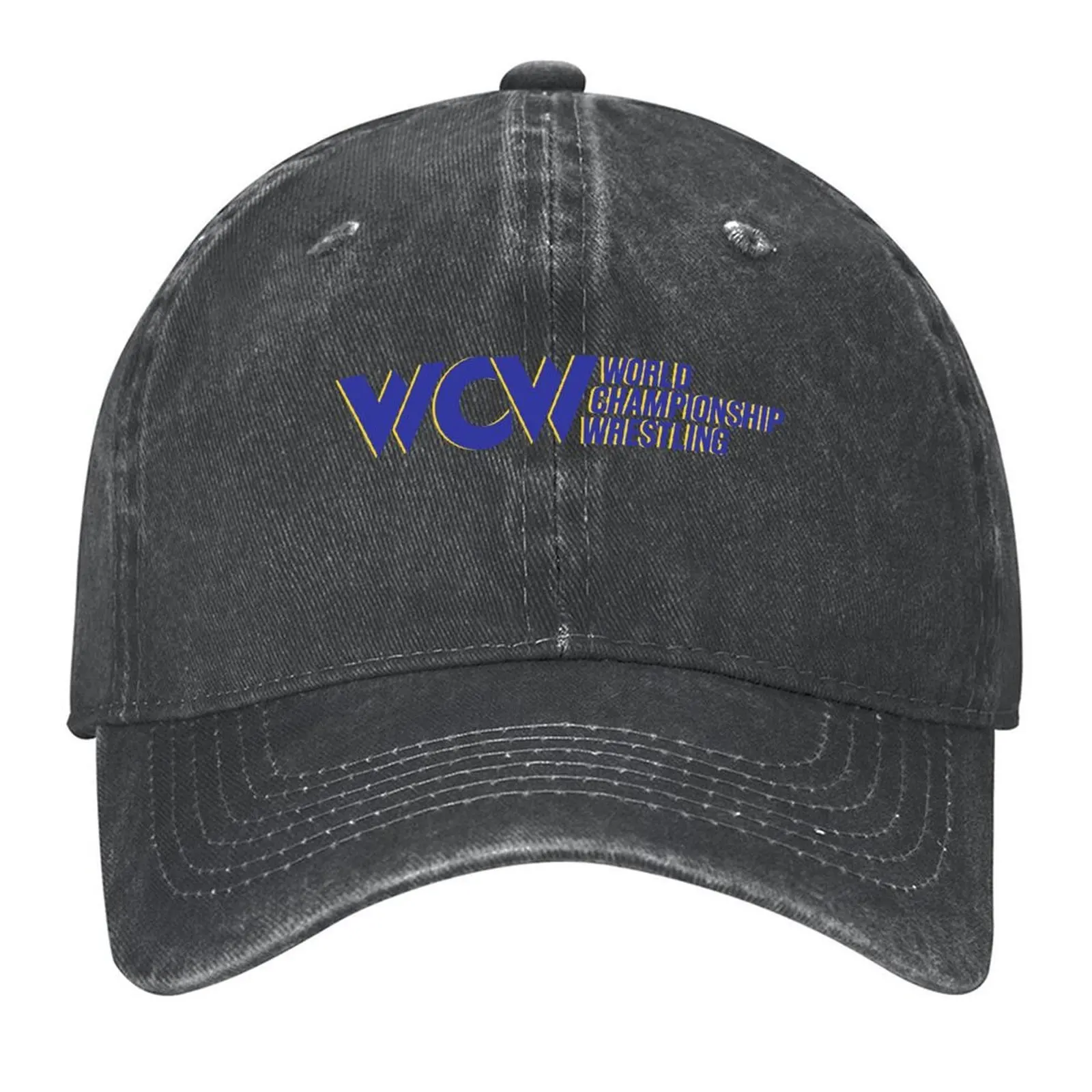 

Oldshool world championship wrestling logo Baseball Cap Sun Hat For Children Luxury Cap Anime Winter hat Woman Hats Men's