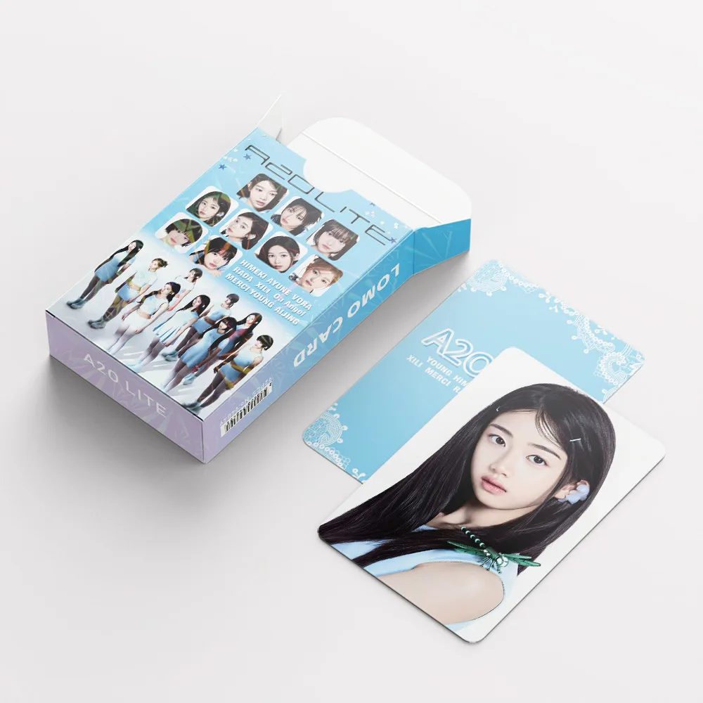 New Arrival A2O LITE Idols Group Boxed Lomo Card Decal 92Pcs/Set OA AYUNE MERCI RADA Debut Photocard Sticker Fans Collection