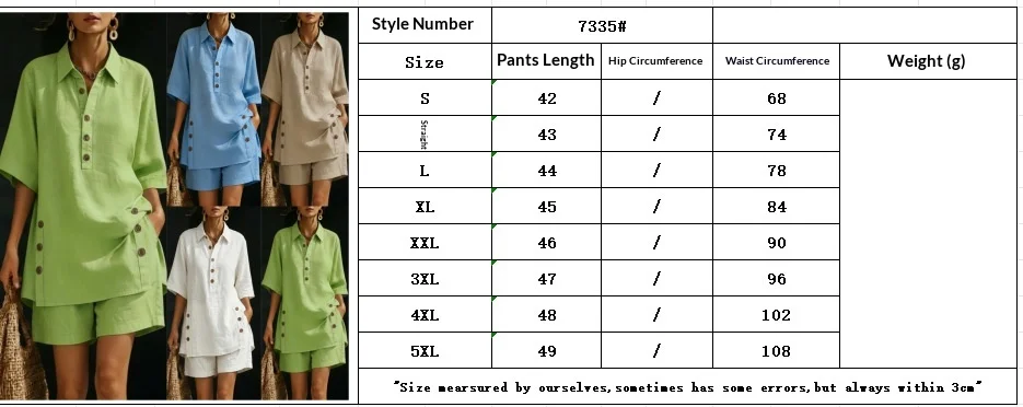 2026 Sommer Damen Revers-Knopfhemd-Shorts-Set, einfarbig, lässig, mit Schlitz und Taschen, locker sitzendes zweiteiliges Outfit, Streetwear – Detail 2