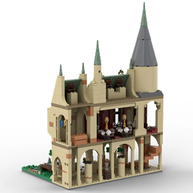 792PCS MOC- 214991   Wizarding World Magic Rescue 시리우스 영화 시리즈 빌딩 블록 아이들을위한 벽돌 장난감 생일 크리스마스 선물