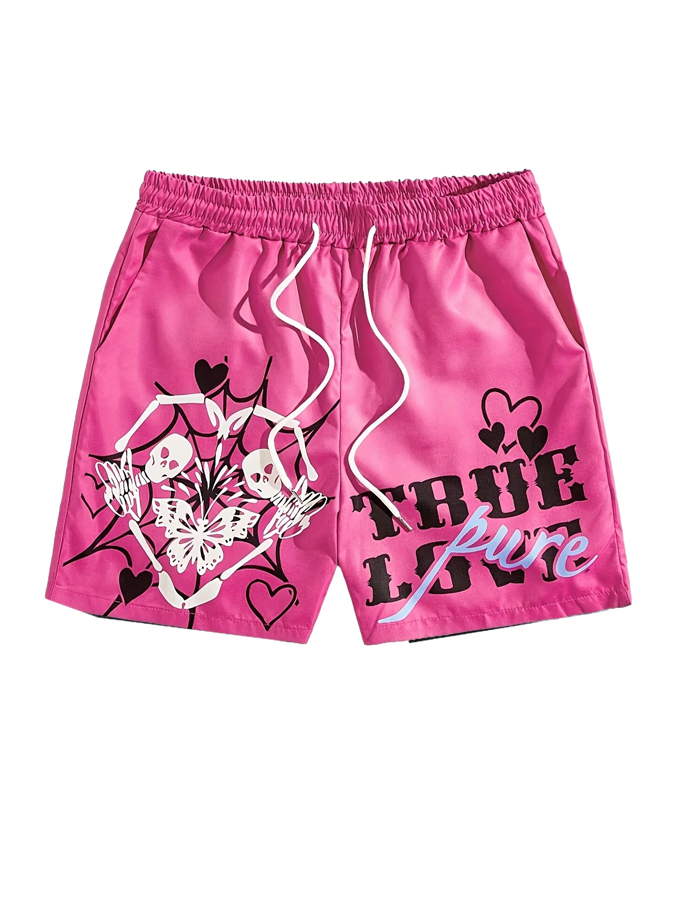 

2025 Новые мужские модные шорты с принтом, легкие роскошные уличные шорты в стиле хип-хоп, повседневные дышащие трендовые шорты премиум-класса