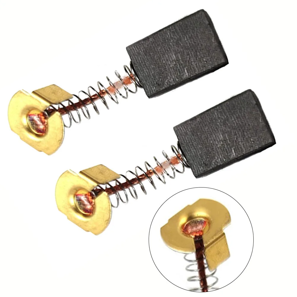 Brosse en carbone pour scie à table, accessoires de remplacement pour Dewalt-DW745 DWE7480 DWE7490X DWE7491RS, pièces d\'outils électriques, 2 pièces