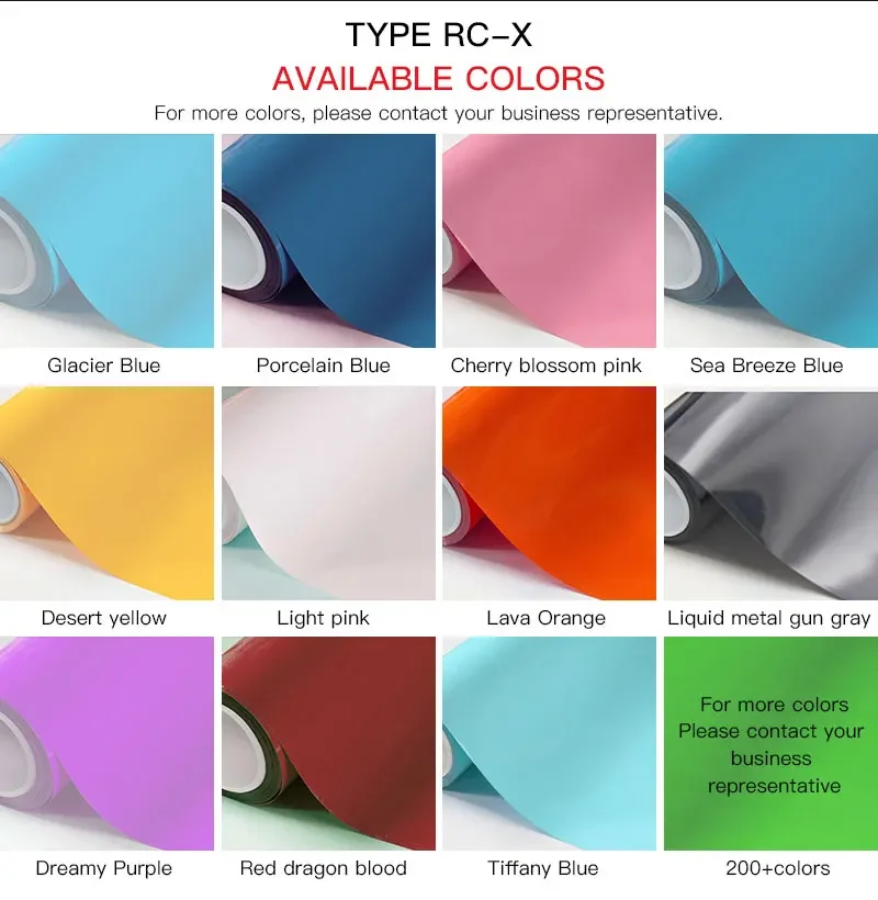 CHISI TPU Black Fantasy Purple Color Ppf Film Anti Scratch Self Healing Autolack Schutzfolie