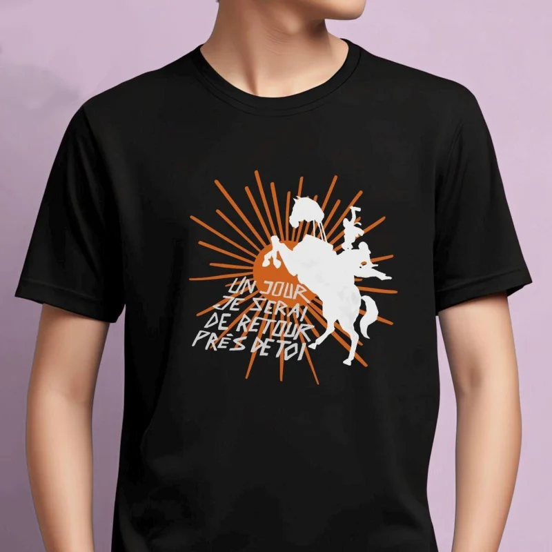 

Sunrise Parabellum Retro Gift T shirt for Music fans 0119 All size Tops Disco Elysium Graphic Clothes RPG videogame Print Tee