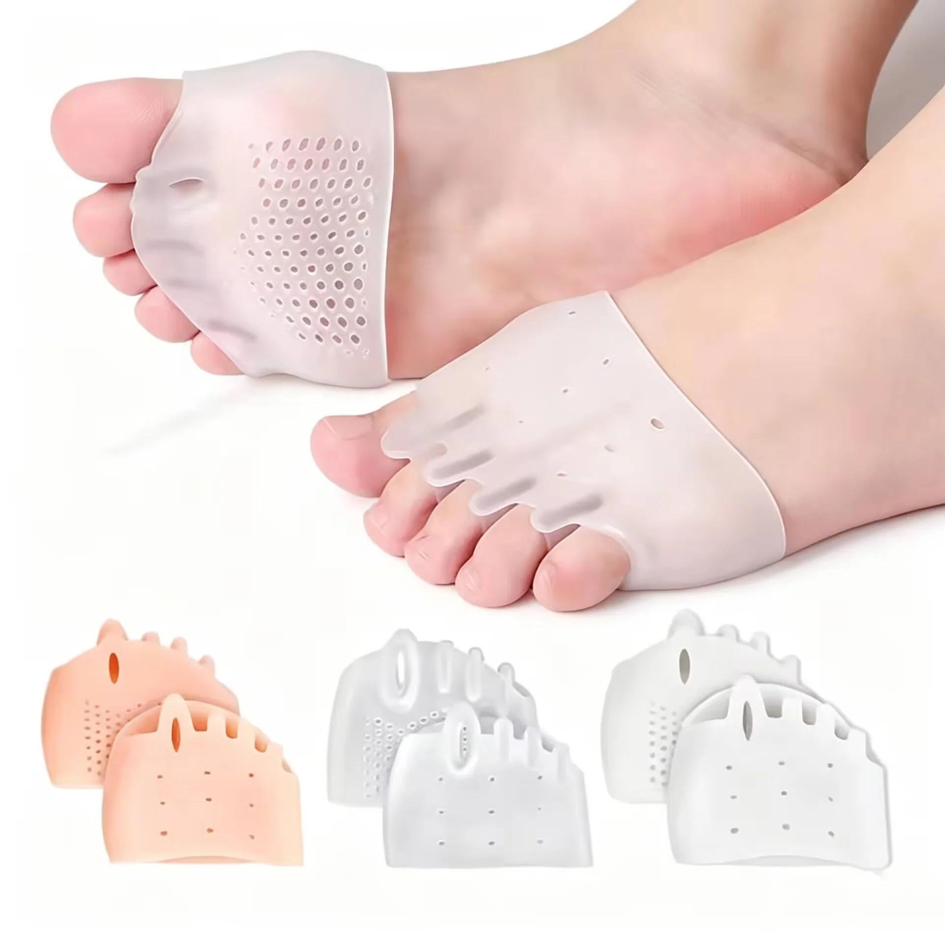 Toe Separator Silicon - Forefoot cushion, silicone insole, comfortable orthotic