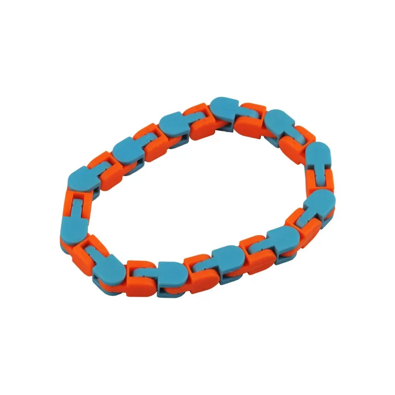 Colorful Puzzle Fidget Toys Sensory Figet Toys Anti Stress Click Snap Kids Autism Snake Classic Toy Figet Toys Stress Sensory