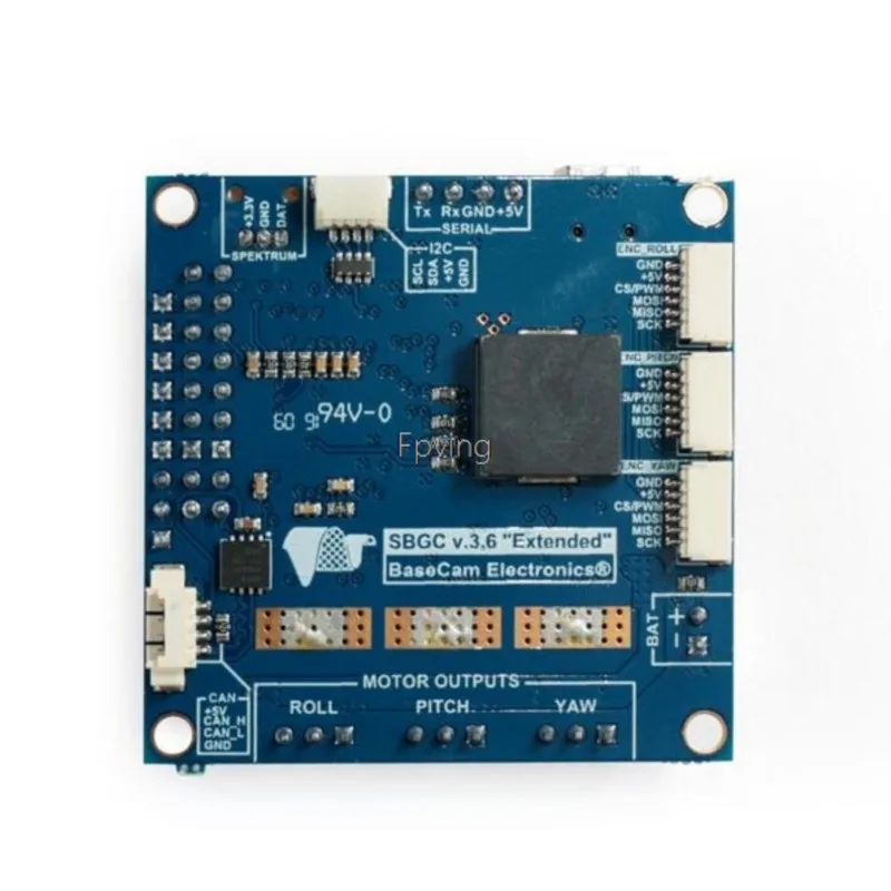 New BaseCam Simple BGC 32 Bit Extended Brussless Gimbal Controller Version 3.6 with encoder for 5D3 5D2 BMCC Camera
