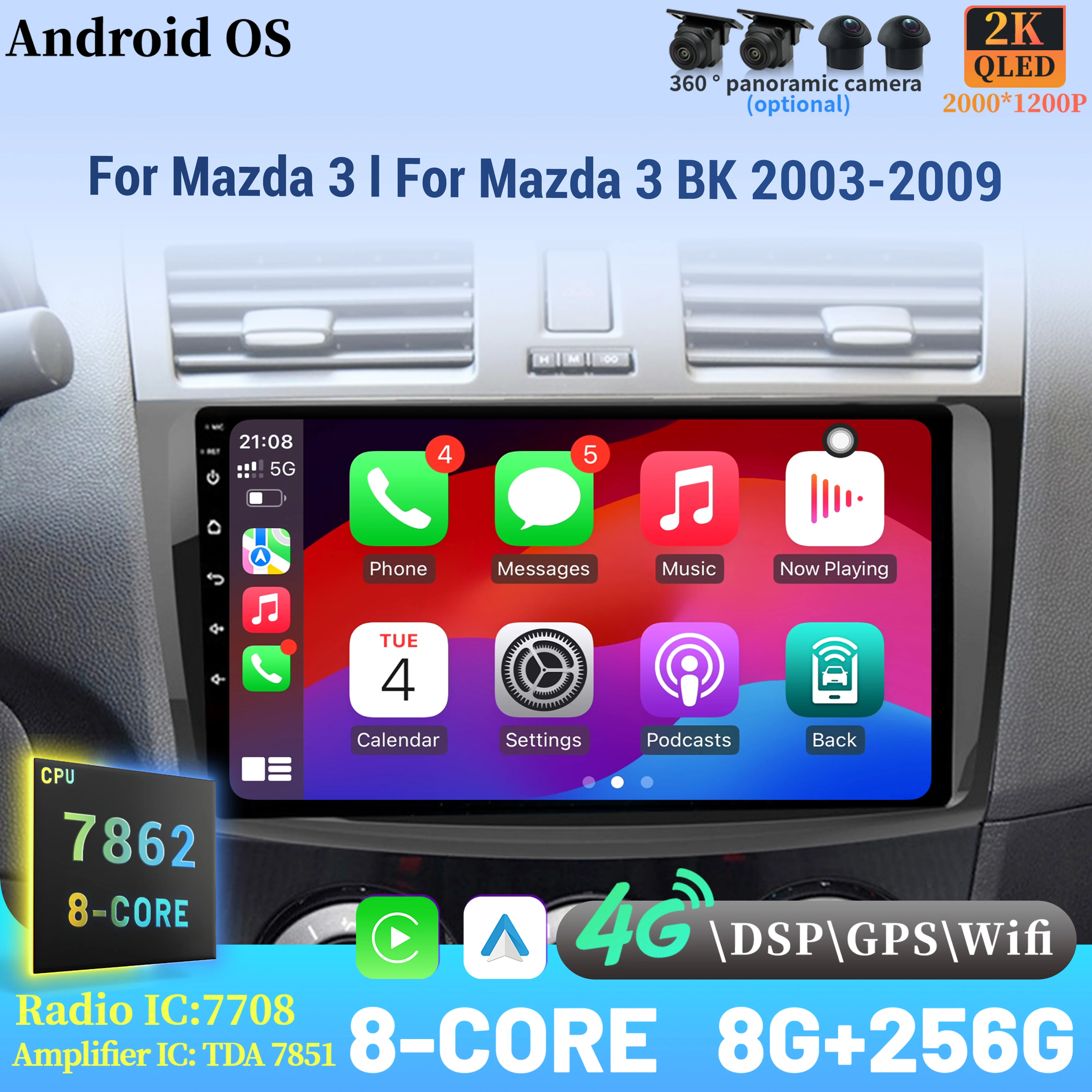 For Mazda 3 L For M… - image