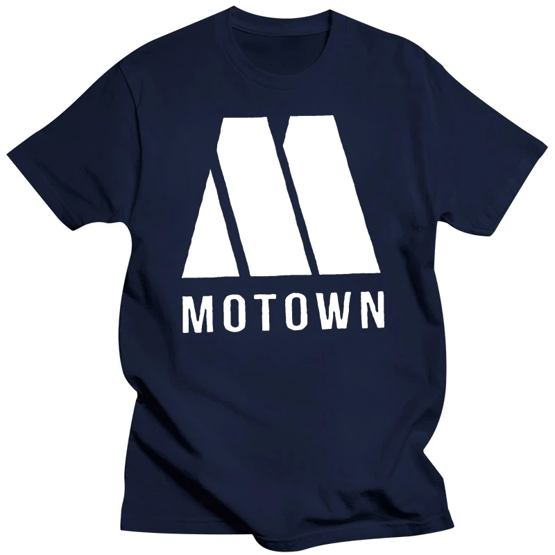 Official motown m logo unisex t-shirt record label rock jazz hip hop music tour