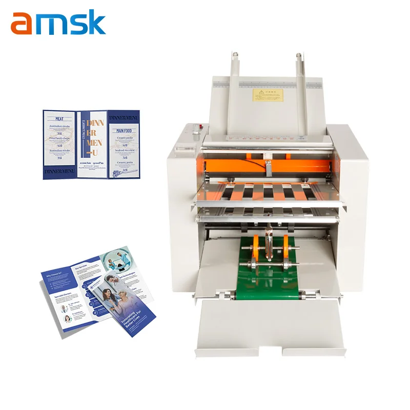 

ZE/9B-4 Customization Wide Applications Paper Trays Pattern Leaflet Printing Post Press Industry Automatic Paper Folding Machine