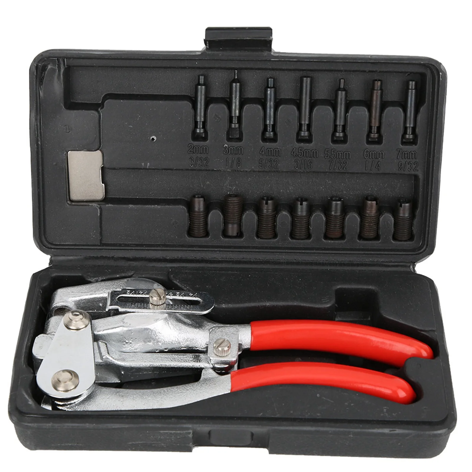 

Hand‑Held Power Punch Kit Stainless Steel Iron Plastic Hole Punch Pliers Power Punch Kit Power Punch Pliers Metal Punch Kit