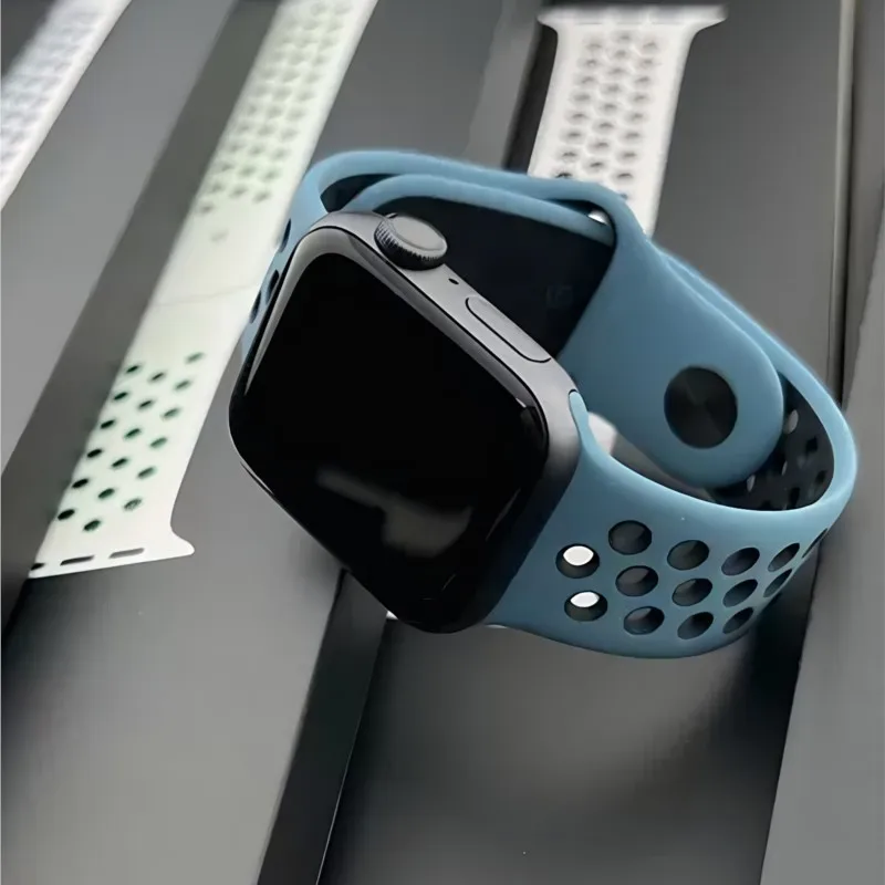 Für Apple Watch Armbänder 40mm 44mm 45mm 46mm 49mm Correa Armband iWatch Series 12 10 11 SE 9 8 7 Ultra 3 4 Offizielles Silikonarmband