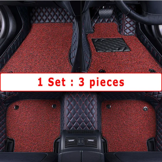 

double layer floor mat and fully enclosed trunk mat for camry 2019