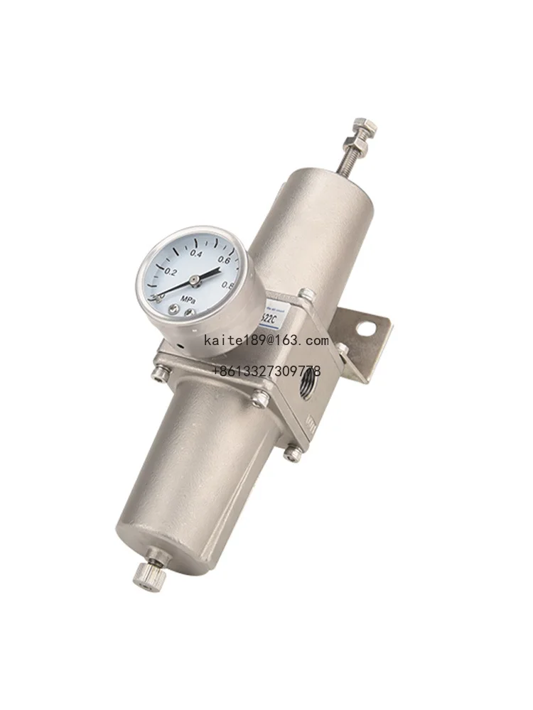Air-SYA XFR600-06 316 أجزاء هوائية من الفولاذ المقاوم للصدأ فاصل مياه الزيت منظم الهواء مقياس فلتر الضغط مصنوع عاليًا