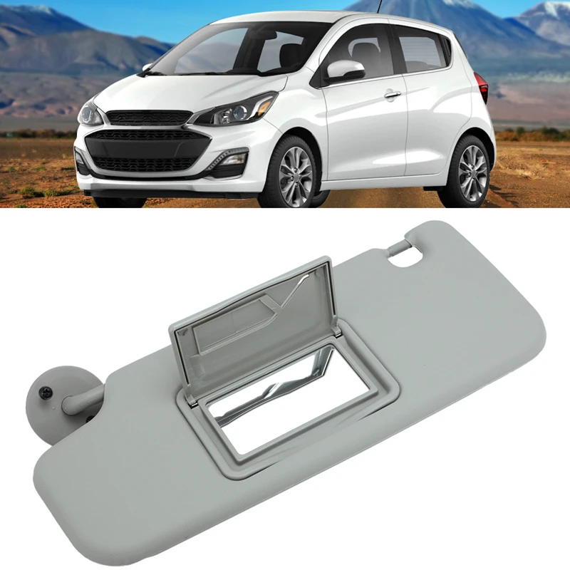 Pare-soleil avec miroir pour magasins automobiles, pare-soleil côté droit, pare-soleil pour Chevrolet Aveo Spark Daewoo Matiz oral y Sonic 2012-2020