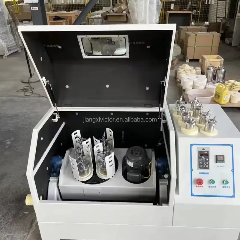 i 2L Nano Grinding Planetary Ball Mill Machine 360 Degree All Direction Pump Motor Engine Gear-Core Components for Powder