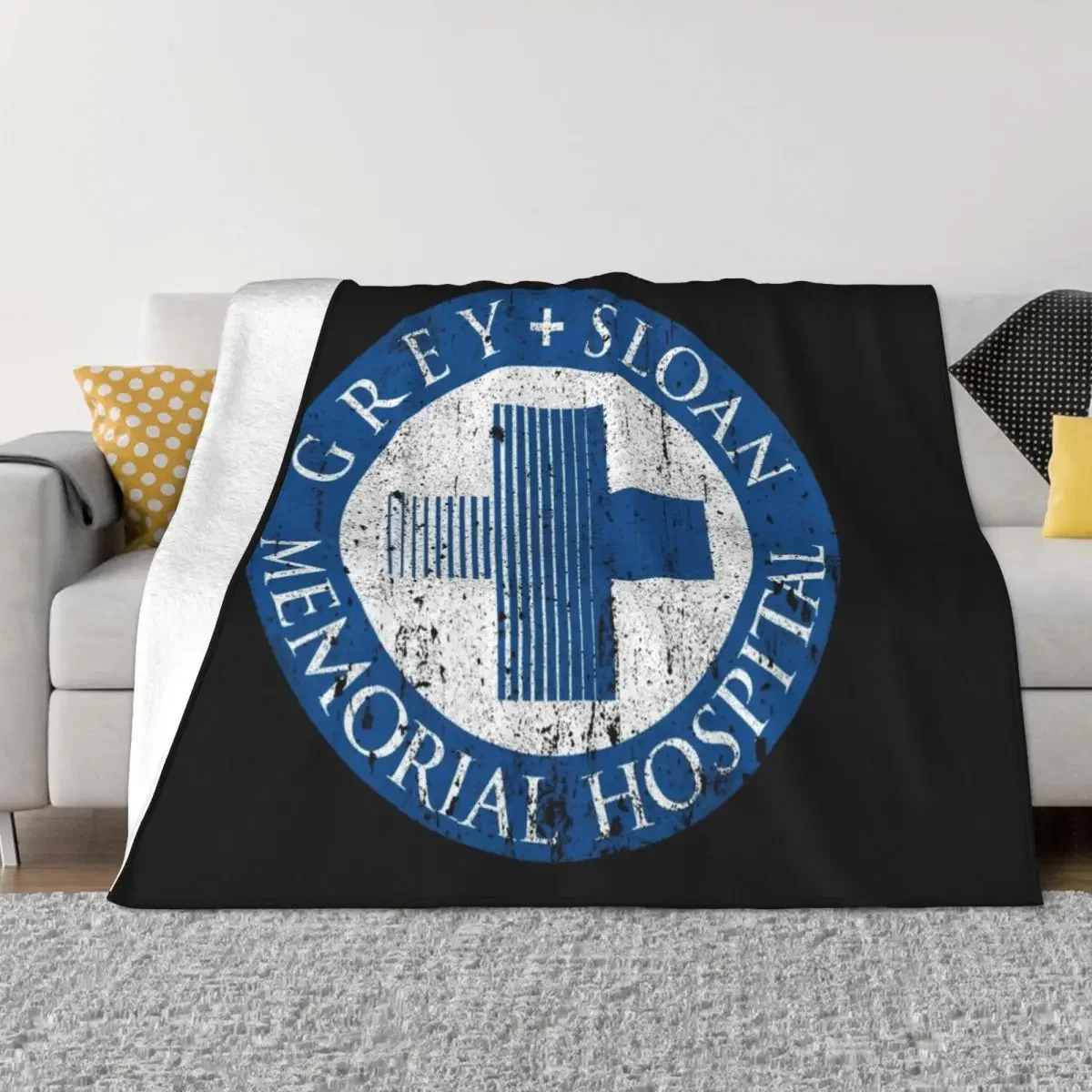 

Grey + Sloan Memorial Hospital Throw Blanket Multi-Purpose Moving Blankets