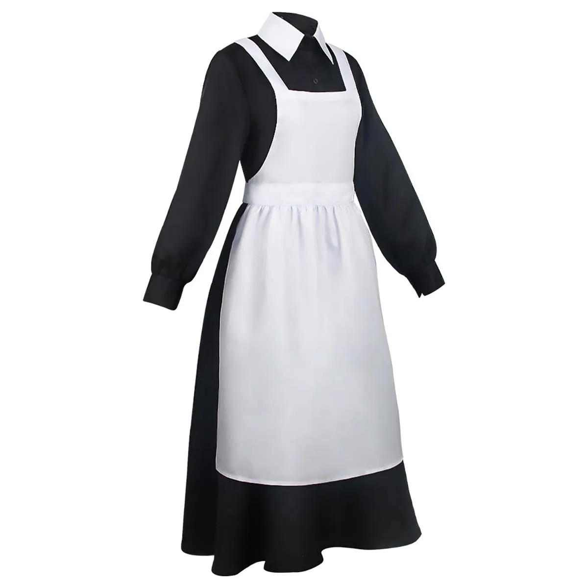 Anime Women's The Promised Neverland Isabella Krone Cosplay Maid Dress Costume