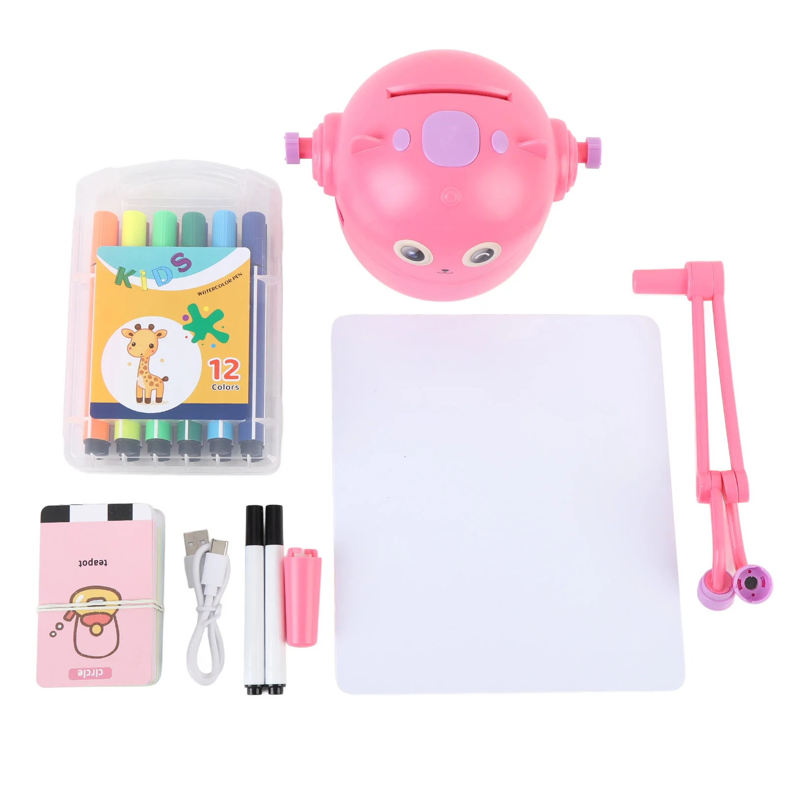 interactive-drawing-robot-toy-kids-art-artist-painting-learning-toy-interactive-educational-self-drawing-robot-early-education