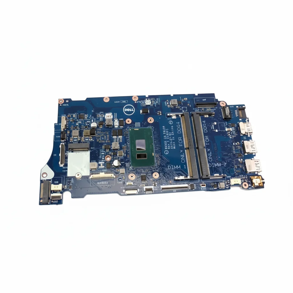 Placa base para portátil Dell 6NY5G - CPU Intel Core i5-7200U - Gráficos Intel integrados - Compatible con SO-DIMM DDR4 de doble ranura