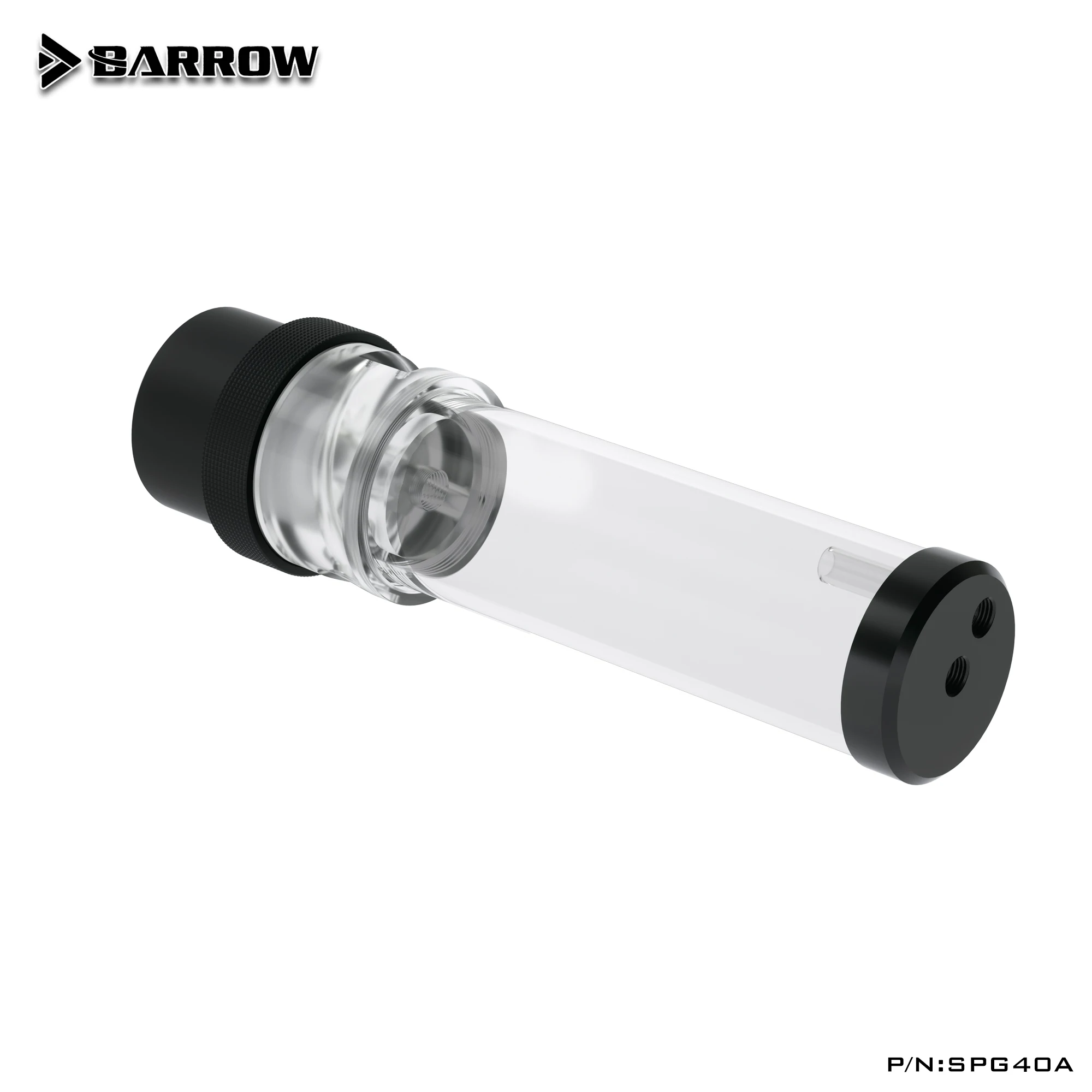 BARROW-Pompe de Refroidissement à Eau en Acrylique avec Réservoir D5 Intégré, Contrôle PWM, 18W, éventuelles G40A, pour une Dissipation Efficace de la Chaleur