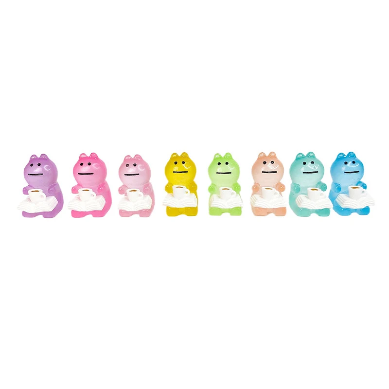 Cartoon Luminous Diy Doll Resin Accessories Micro Landscape Ornament Pendant Toy