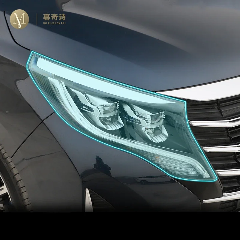 

Для GAC Trumpchi M8 GM8 2018-2023 внешний вид автомобиля PPF прозрачная защитная пленка для краски ТПУ защитная пленка для фар против царапин