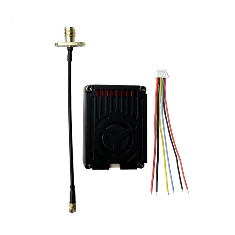 

AS96-5.8G 4.9G 5W FPV VTX 64CH Audio Video Transmitter For FPV Long Range RC Drone, DC7V-36V PAL/NTSC