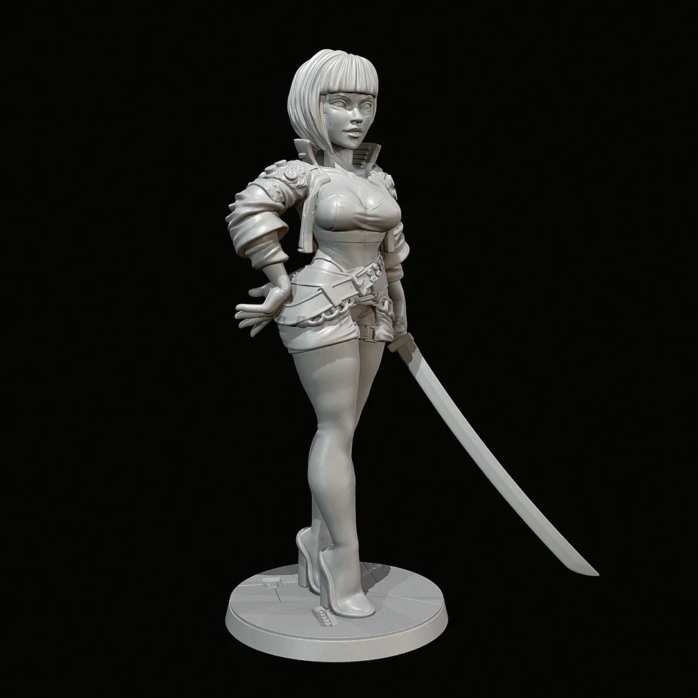 The height of man 38mm 50mm Resin model kits figure beauty colorless and self-assembled 3D Printing TD-7032/3D