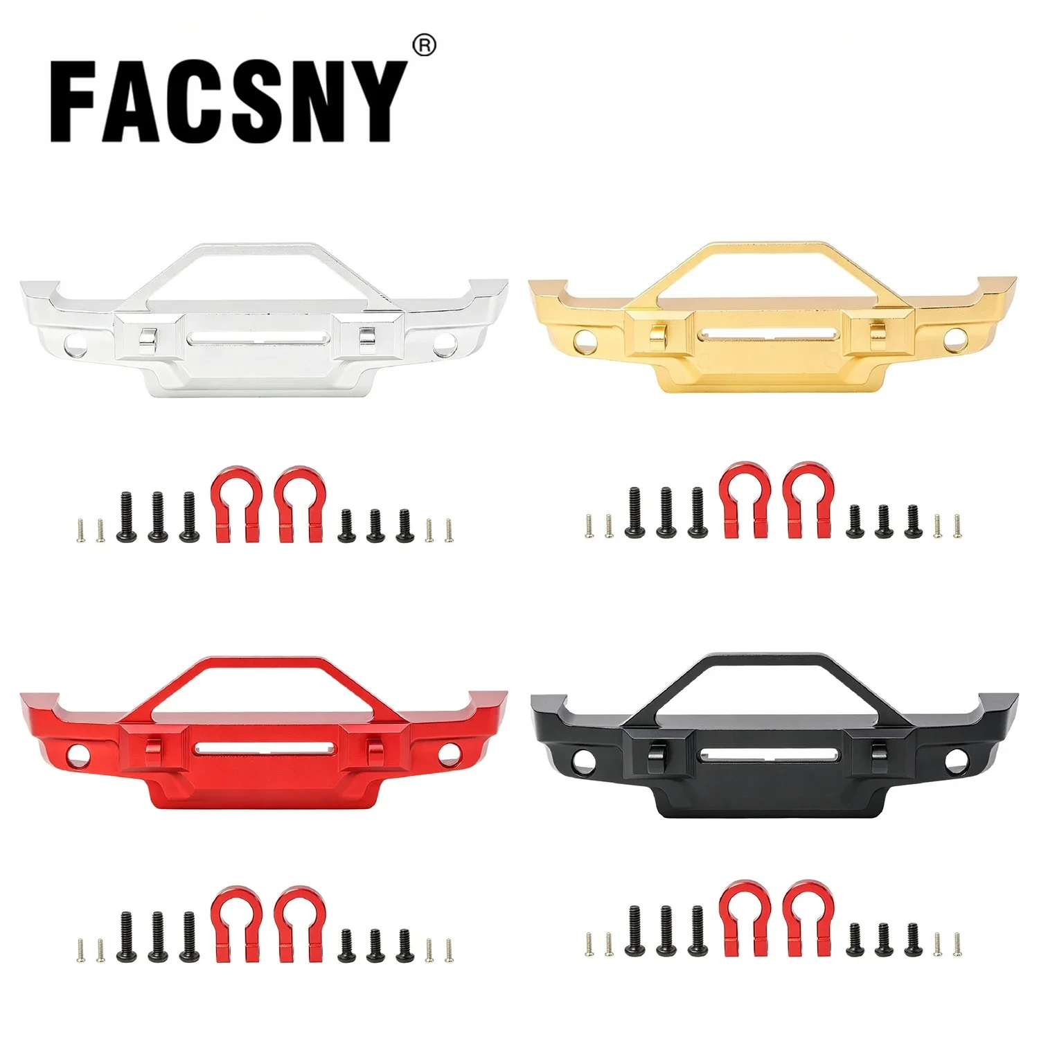 for Hyper GO MJX 1/18 H18P  Aluminum Alloy Front Bumper RC Car Metal Upgrade OP Accessories Parts
