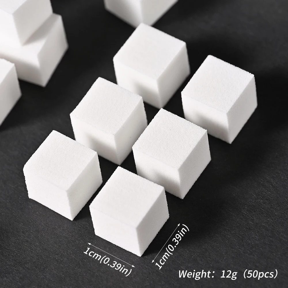 50/20Pcs 믹스 네일 아트 스폰지 소프트 스폰지 그라디언트 네일 아트 스탬퍼 도구 컬러 페이드 매니큐어 크리 에이 티브 네일 스폰지 그리퍼 도구