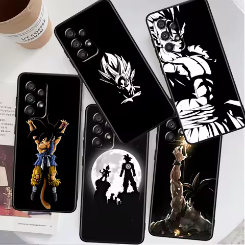 Art D-Dragon Ball Goku Cool For Samsung A53 A52 A33 A32 A51 A71 A21S A13 A73 A50 A22 A23 A03 A72 A54 A12 5G Black Phone Case