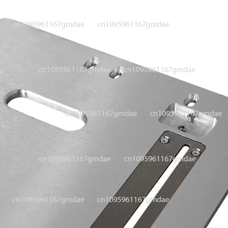 dust-free mother and child push table saw flip-chip board woodworking push table saw panel pure aluminum 30 * 50
