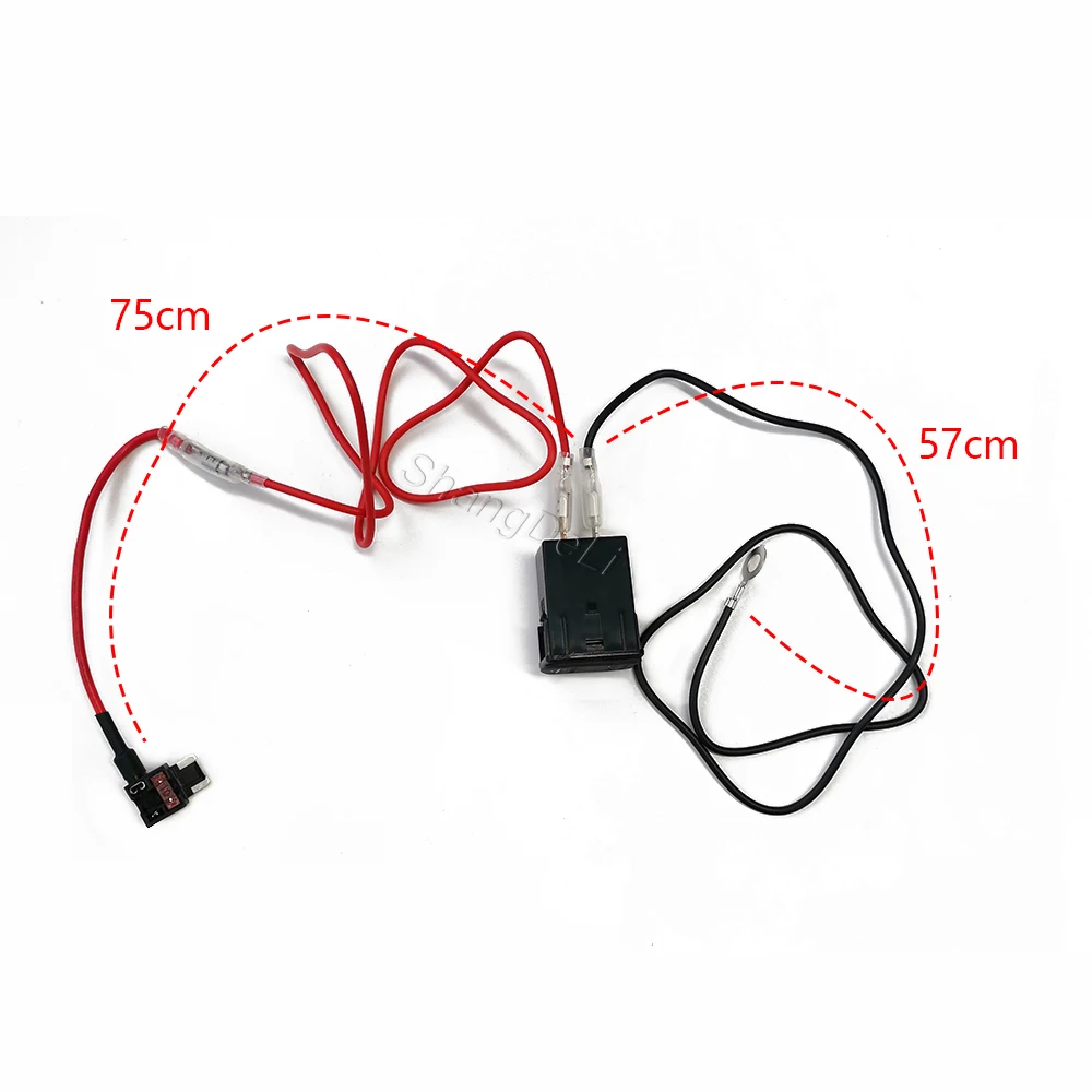 Car Charger Dual USB Interface Socket with Voltage Display For Mitsubishi Outlander 3 Xpander Mirage Eclipse Cross asx 2018 2019 image 5