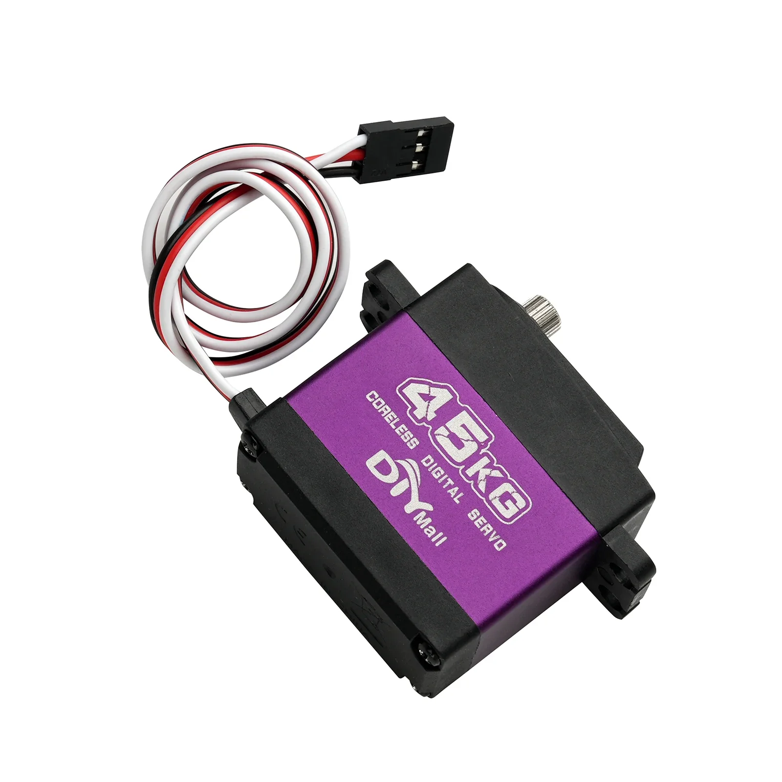 8.4V Waterproof Servo 45KG Aluminum Case Digital Metal Gear HV Coreless Motor Standard Servo for 1/8 1/10 RC Cars Truck Crawler