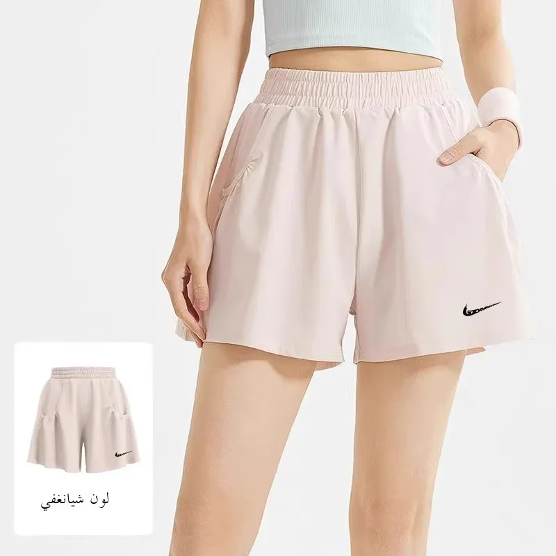 

Women's High-Waist Qui-Dry Running Yoga Sports orts Capri Length Breathable Moisture-ng Ultra-Stretchy Outdoor Fitne...