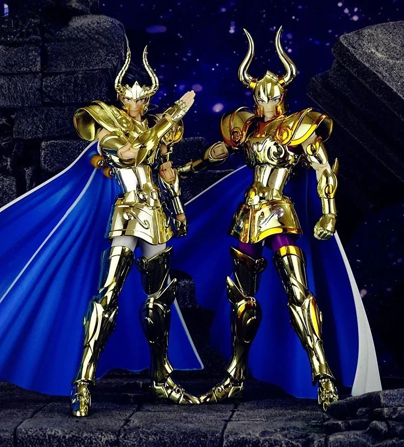 In Stock CS Model Capricorn Shura TV/24K/OCE Saint Seiya Myth Cloth EX Action Figure Anime Model S.H.F Toys Seiya Gift Toys