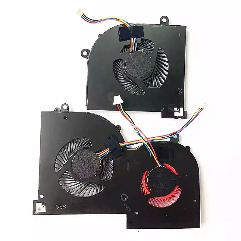 New CPU GPU Fan for MSI GS65VR GS65 P65 WS65 MS-16Q1 16Q2 MS- 16Q4 16Q3 Laptop Fan