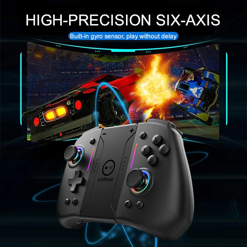 تحكم بلوتوث لاسلكي لجهاز نينتندو سويتش وOLED وLite وحدة تحكم Gamepad Gaming Command Mando Game Pad Accessories Hall