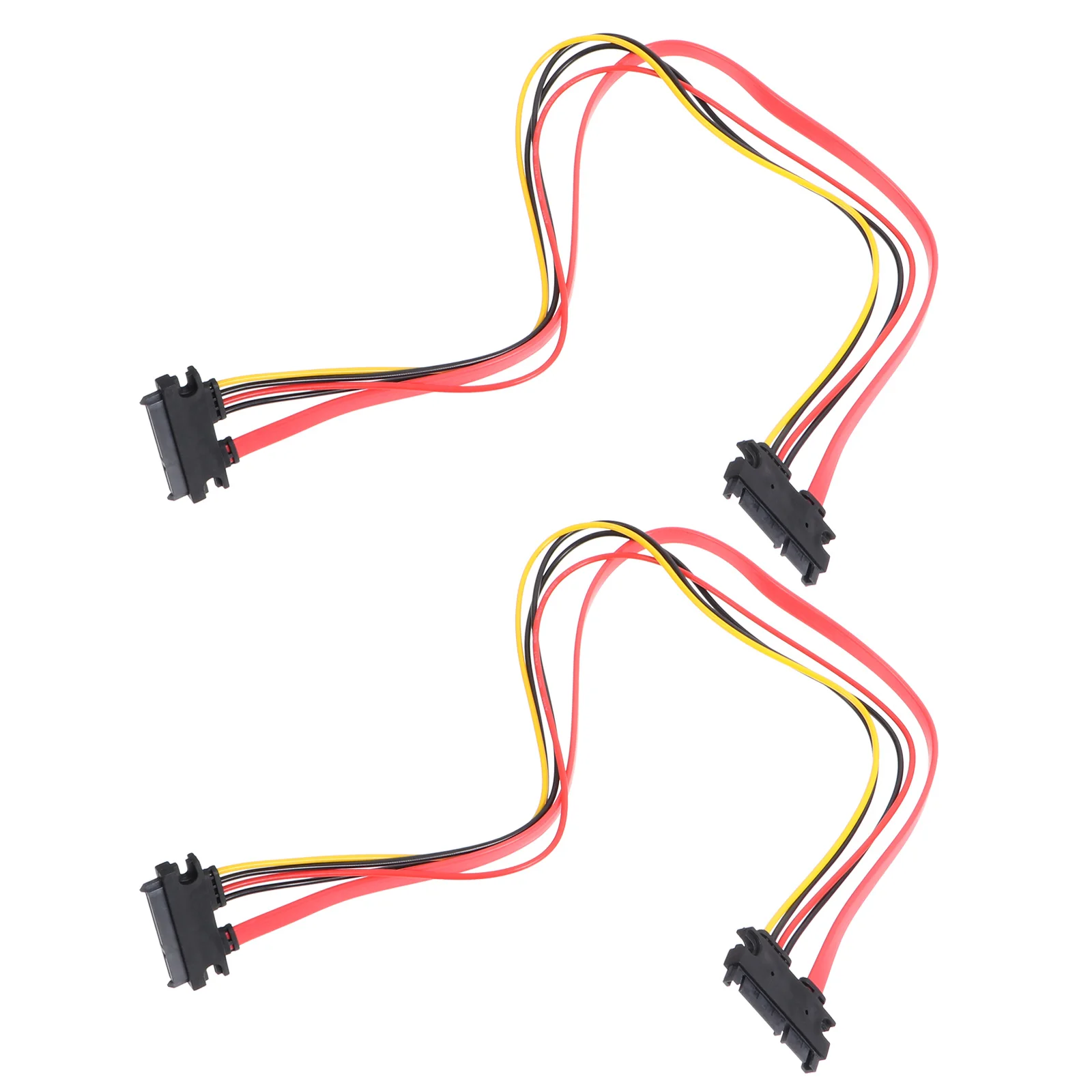 2-delige adapterkabel stroomverlenging man-vrouw harde schijf optische connector computer netsnoer